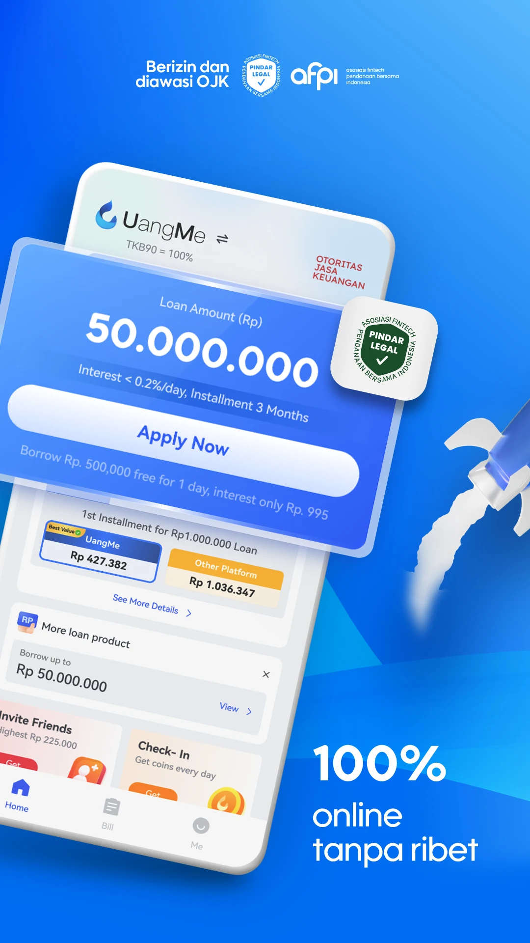 UangMe - Pinjaman Dana Online screenshot